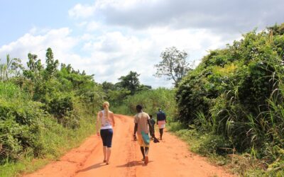 The environment around our town Banko in Ashanti Ghana