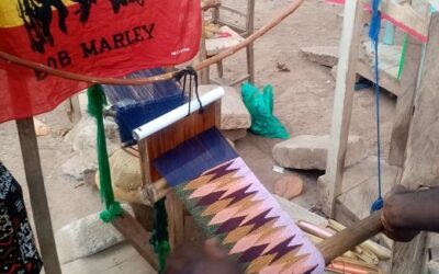 From kente weaving to chocolate in Odomankoma Cultural Village Ghana