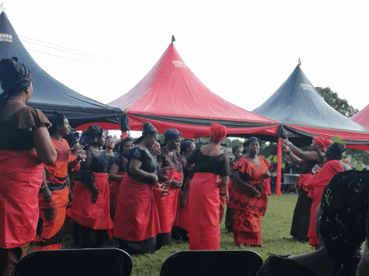 Ghana funeral celebration