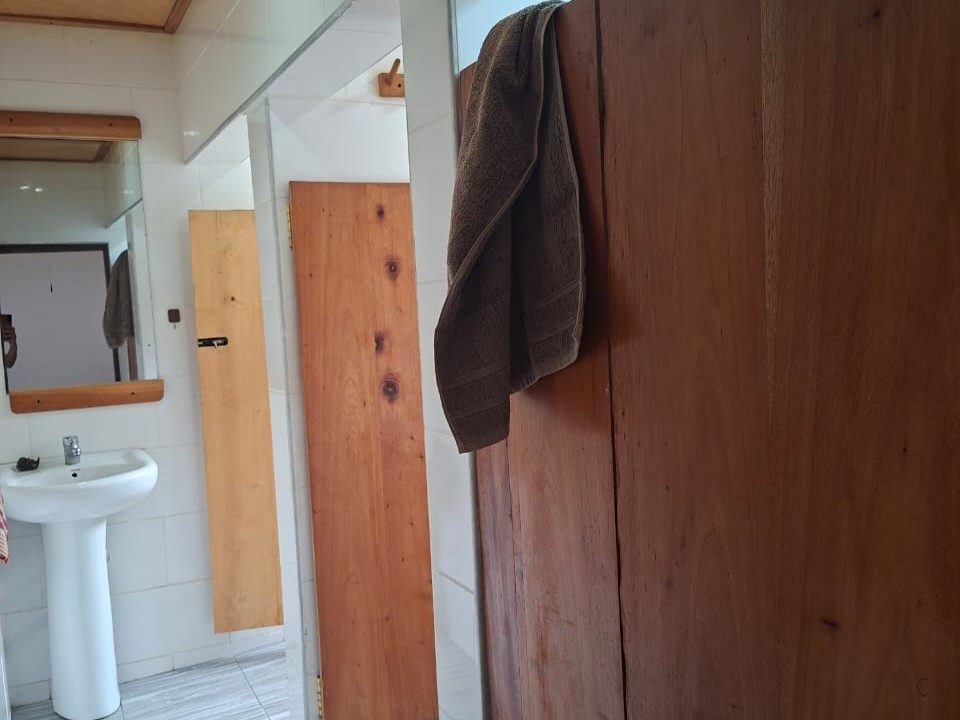 Shared bathroom at 4bed dorm BWO Hostel Ghana